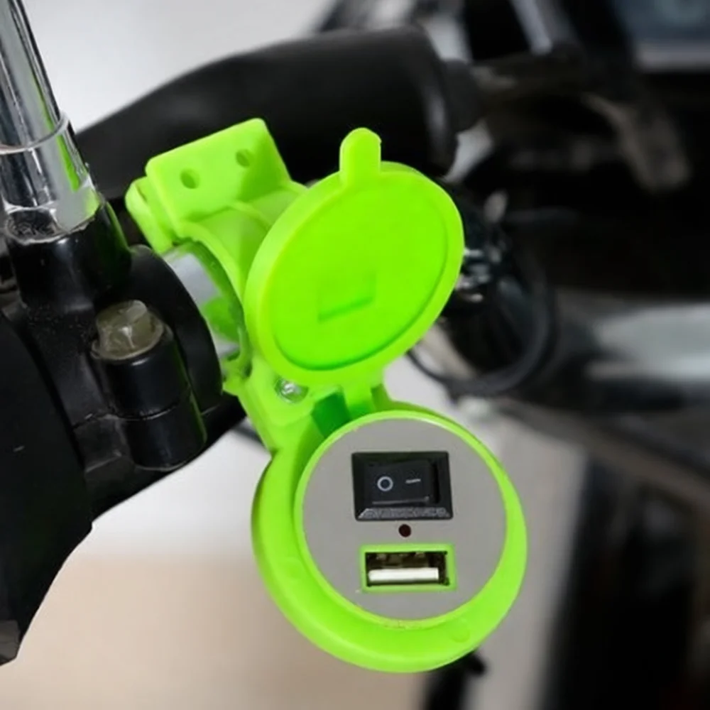 12V 60V Motorcycle USB Phone Charger Universal Electric Vehicle Power Adapter Waterproof Modification Device For Daily Use