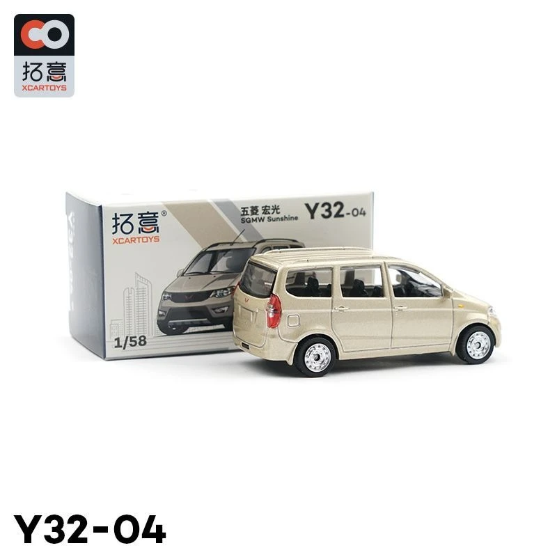 XCARTOYS 1/64 Y32-04 Alloy Car Static Model Mini Vehicles Adult Collectibles Decorations Children's Birthday Gift Toys Ornament