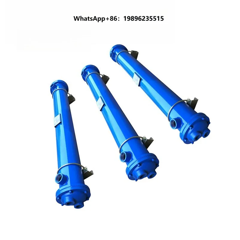 Stainless Steel Fixed Shell and Tube Heat Exchanger As Oil Cooler or Heater 220V 1 Year Warranty