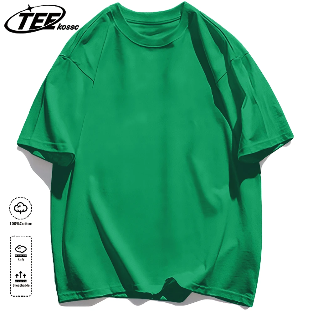 Sommer Baumwolle Einfarbiges Damen T-Shirt Familien Hip-Hop T-Shirts Atmungsaktive Übergroße Sportbekleidung Lässige Bequeme Y2K Kleidung – Detail 18