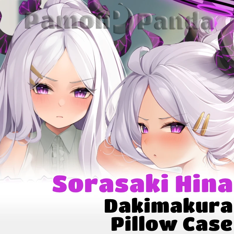 Sorasaki Hina Dakimakura Blue Archive Sexy Pillow Case Full Body Hugging Cushion Cover Otaku Pillowcase Bedding Decor Home Gift