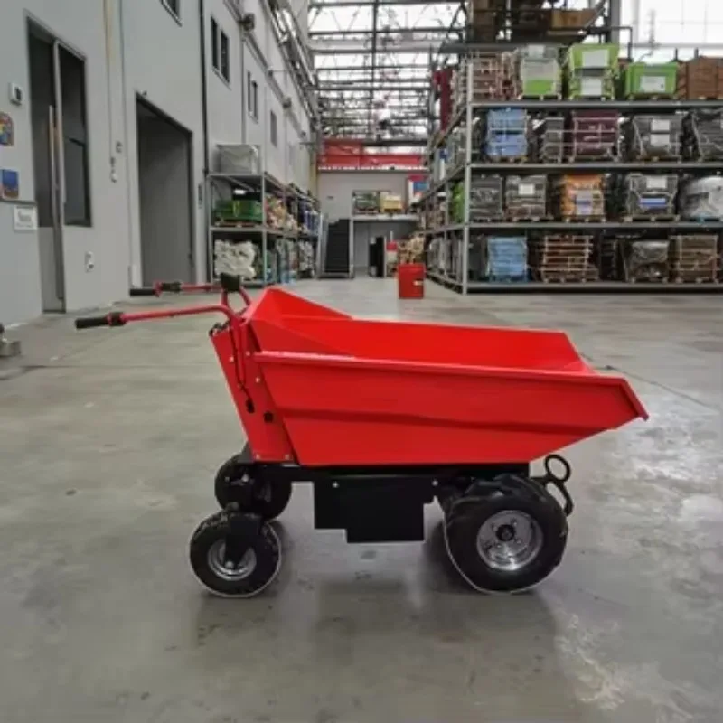 Robust Support Frame Hand Cart Heavy Duty Loading Capacity Dual Purpose For Garden Construction Bulk Goods Material Conveyance