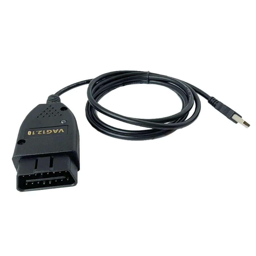 Vag OBD2 Com Scanner 12.10 Hex CAN USB Interface Unlock Hidden Function FOR VW AUDI Skoda Seat  Atmega162 Nitro