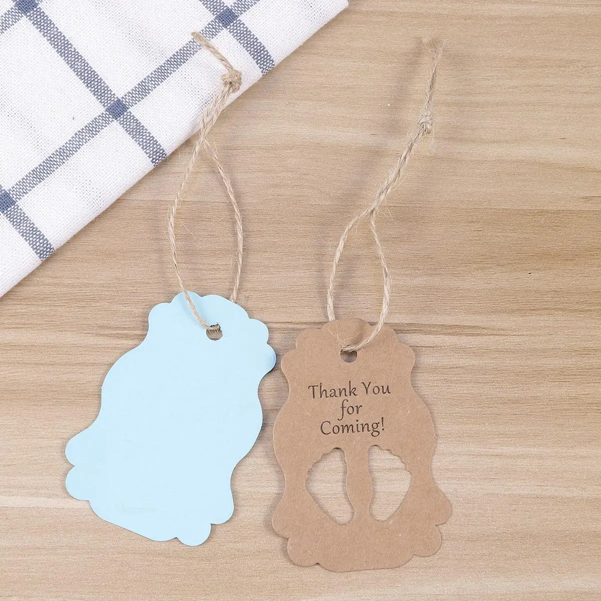 50 قطعة بصمة استحمام الطفل شكرا لك العلامات المفضلة الهدايا الحرفية استحمام الطفل لصالح العلامات ورقة تسميات زينة الحفلات