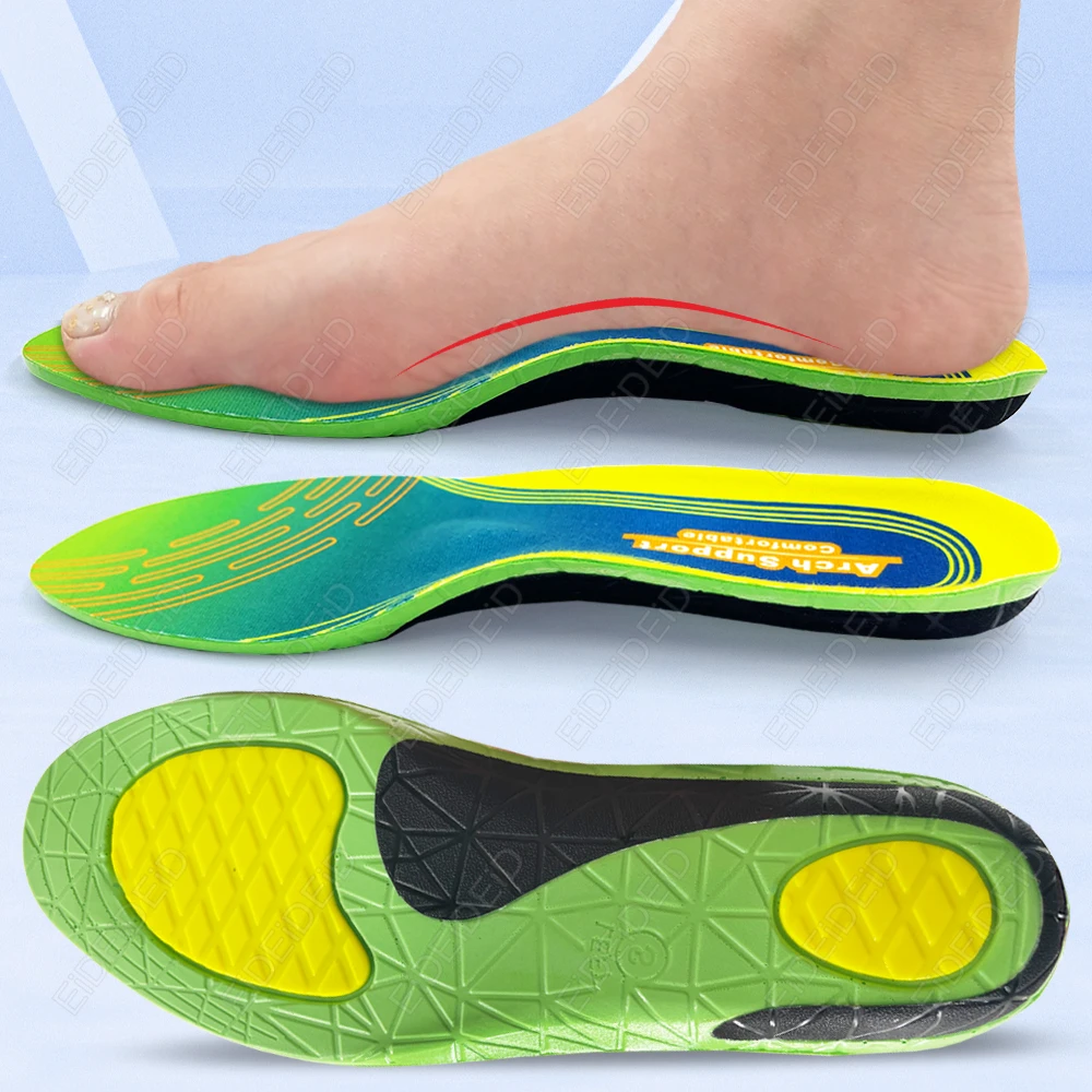 

Ортопедическая стелька для облегчения боли подошвенного фасциита из искусственной кожи для мужчин и женщин, кроссовки для плоскостопия, поддержка свода стопы, ортопедические стельки, вставка на подошве, унисекс