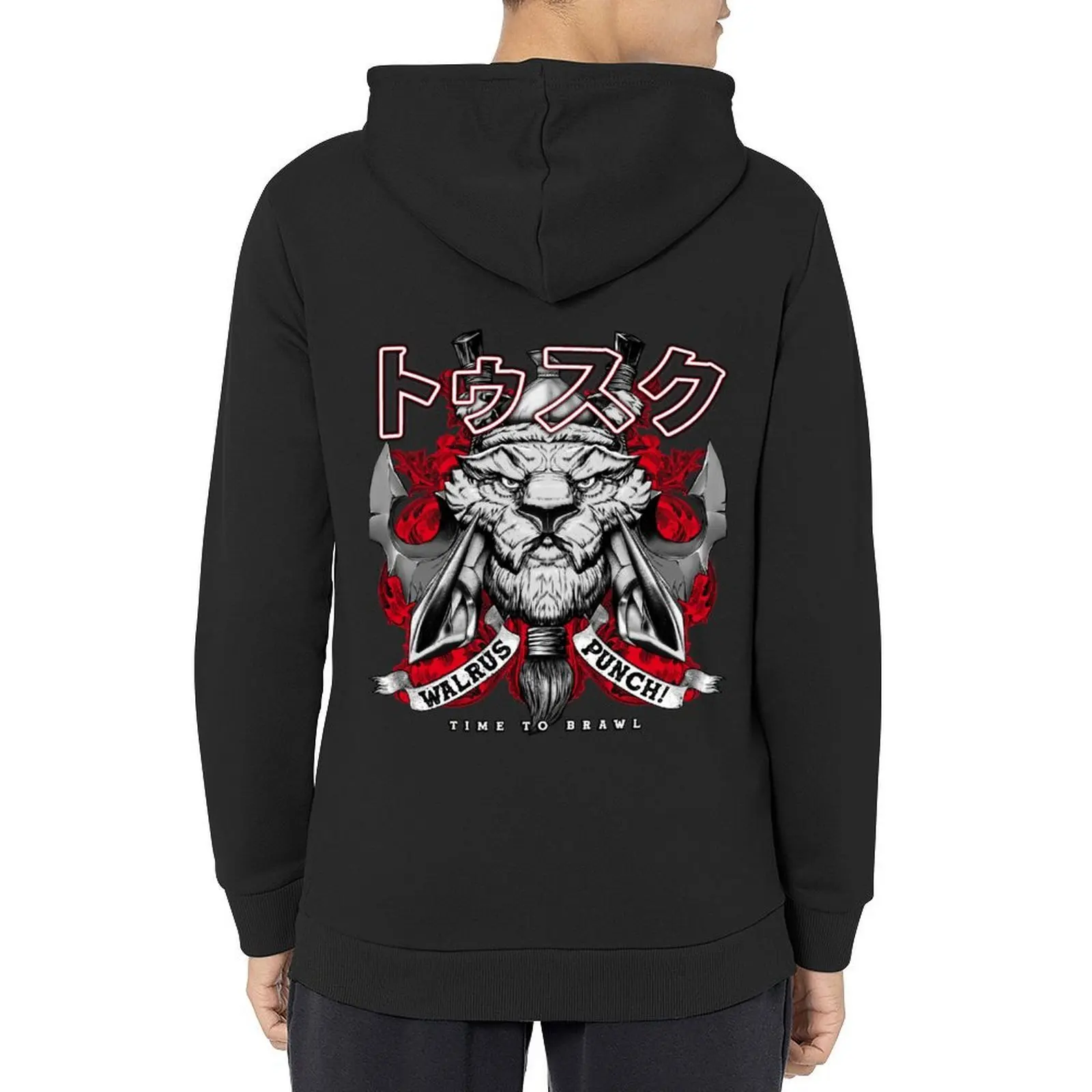 Dota2 Merch of Tusk (red color) Hoodie fashion men men's clothes men clothing mens designer clothes tracksuit men