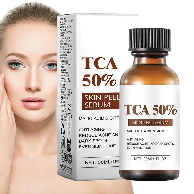 Sérum TCA 50% de 30ml pour le visage, rétrécit les pores, remodelage des pores, resserrement, réparation, minimisant, essence