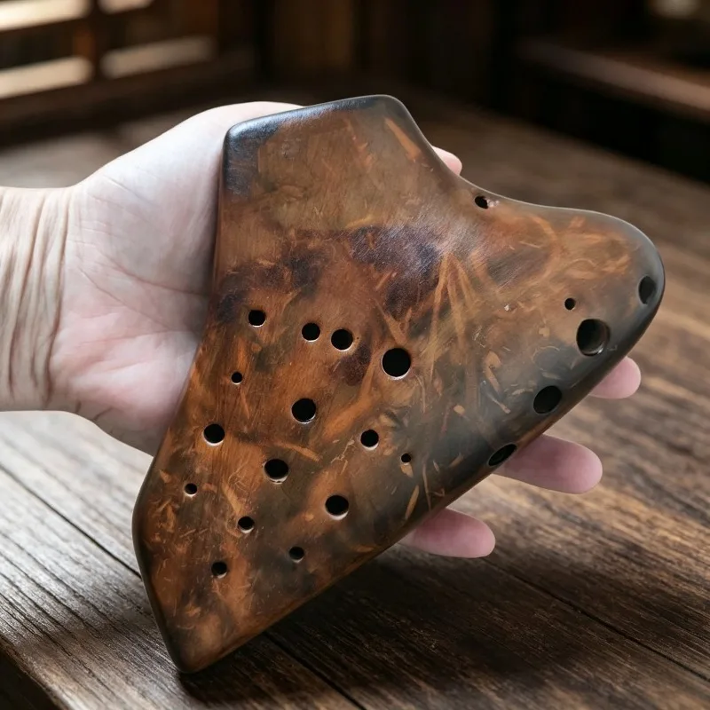 AC Tone Ocarina Professional Triple Ocarina Portable Adult Ocarinas Xun with Storage Bag Beginner Rare Musical Instruments Flute