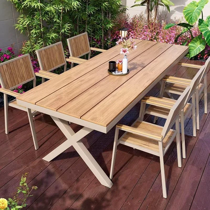 Outdoor Dining Set for Patio Garden Balcony 3 Piece or 5 Piece Weatherproof UV Resistant Waterproof Deck Furniture