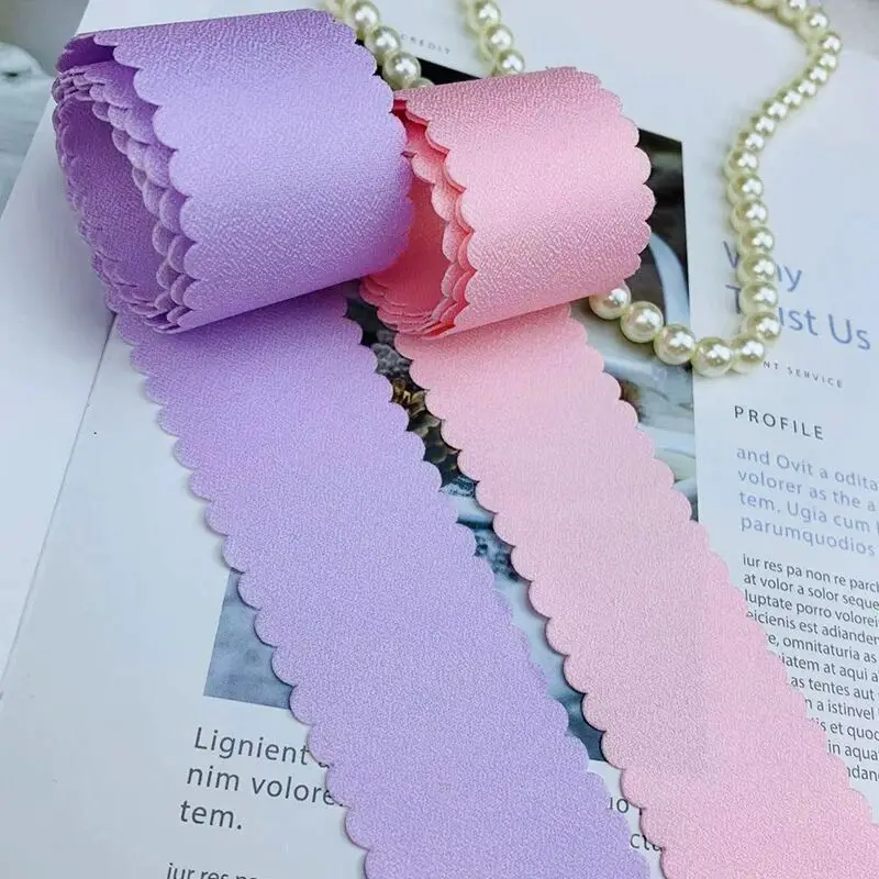 10 Yards 40MM Double-Sided lace Ribbon Belt DIY Handmade Materials Headwear Hair Bow Shoes Hat Sewing Accessories home crafts