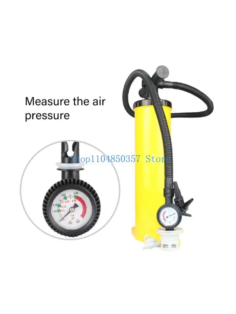 652F PVC Air pumps Pressure Gauge Replacement Kayak Pump Gas Meter Surfboard Pump Safety Barometers Boats Accessories