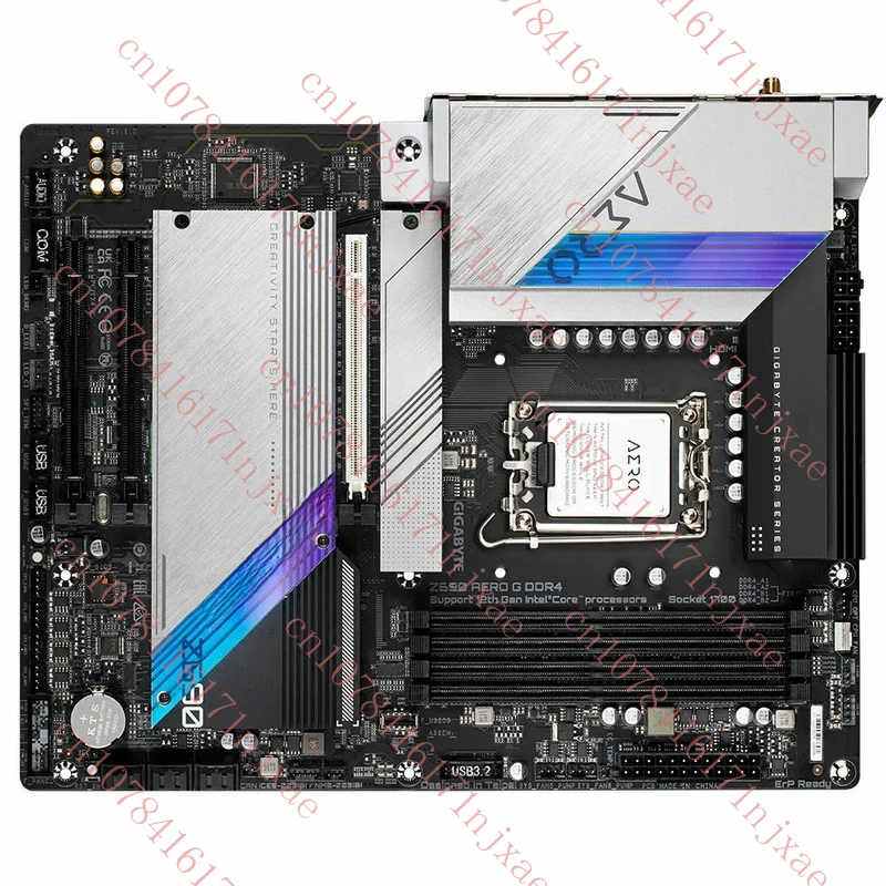 

ДЛЯ GIGABYTE Z690 AERO G DDR4 128 ГБ LGA1200 HDMI+DP Тест материнской платы ОК.