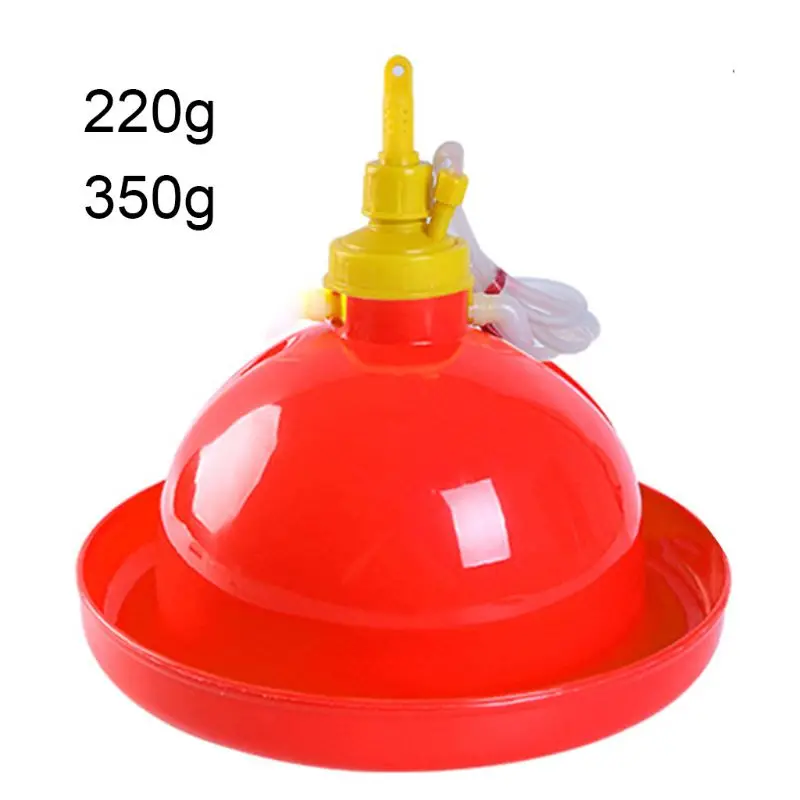 Chicken Water Container Chick Waterer for Poultry Easy to Clean for Chickens Stable Smooth Water Flow Duckling