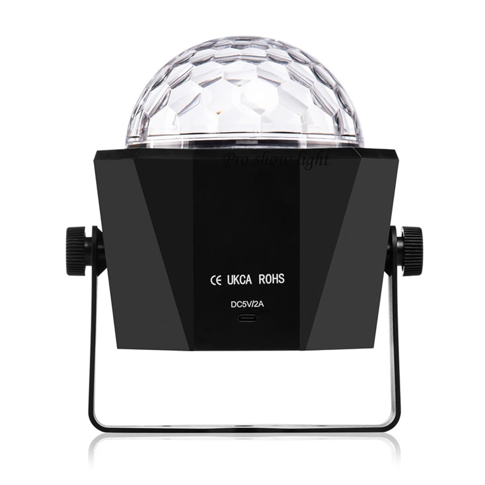 Luci per feste Disco Ball Light telecomando LED UV Light Magic Ball Stage Lighting Effect per Dj Home Room Dance Holiday Decor