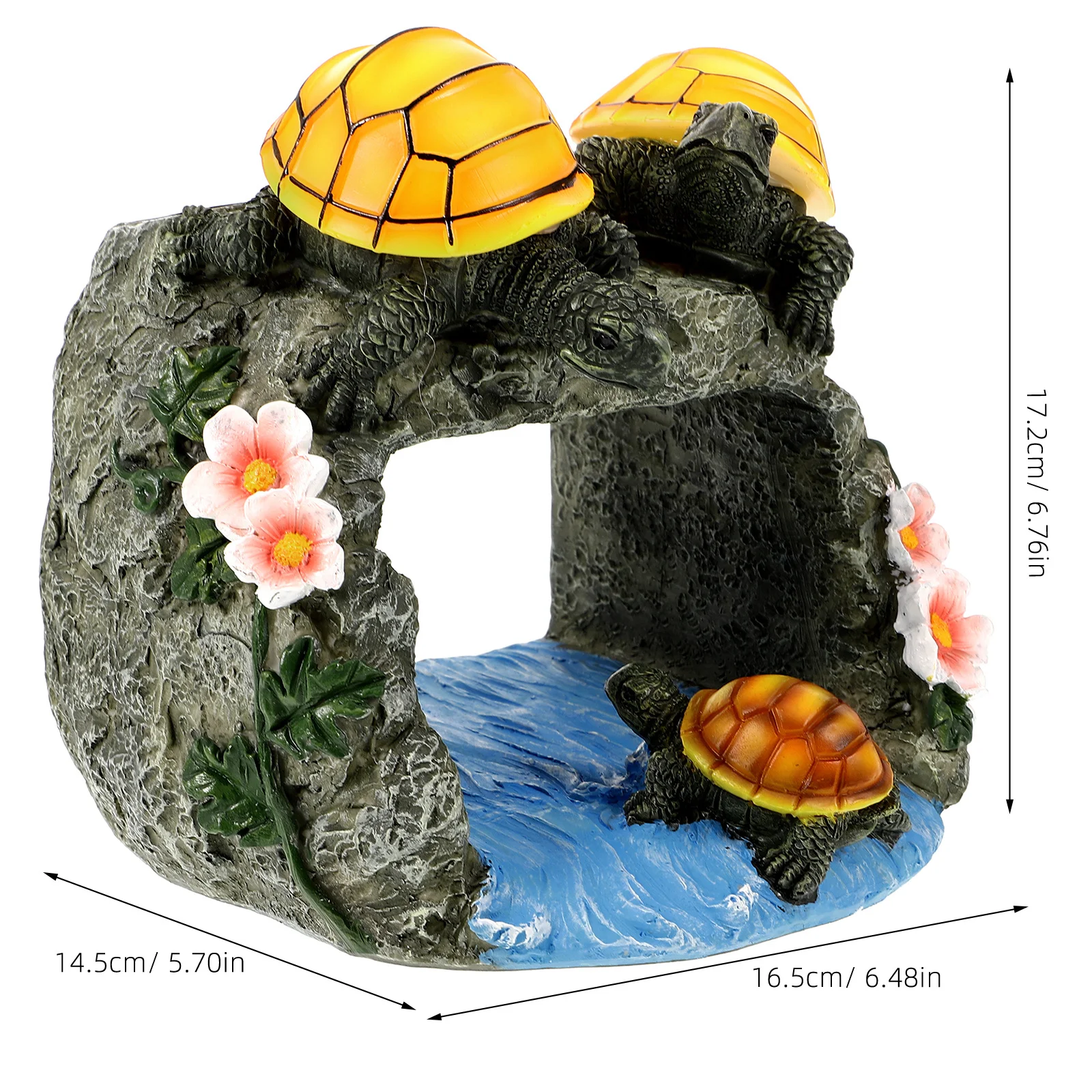 カメ型雨どい延長樹脂製ガーデンスタチュー屋外用排水口分岐器景観彫刻雨どい装飾雨どいアクセサリー