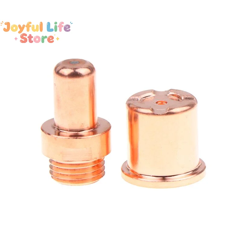 

Hot 1Set Plasma Cutter Electrodes And Nozzle Tips 1402 1396 For For Cebora CP70 CB70 Torch Consumables For Maintenance