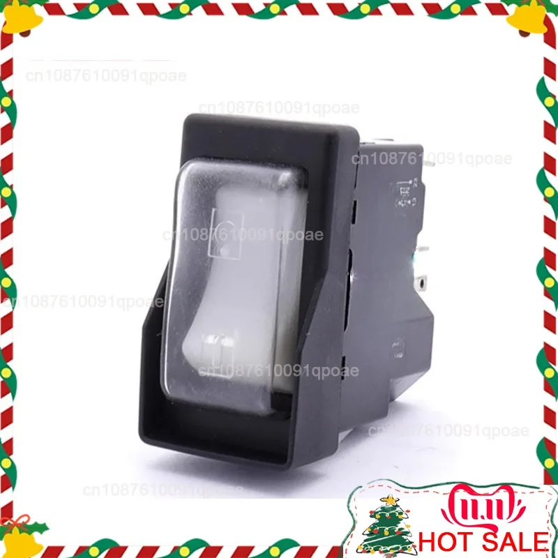 KJD16 YH02-A Electromagnetic 4 Plug-in Waterproof Overload Protection Switch for Brake Car Washer