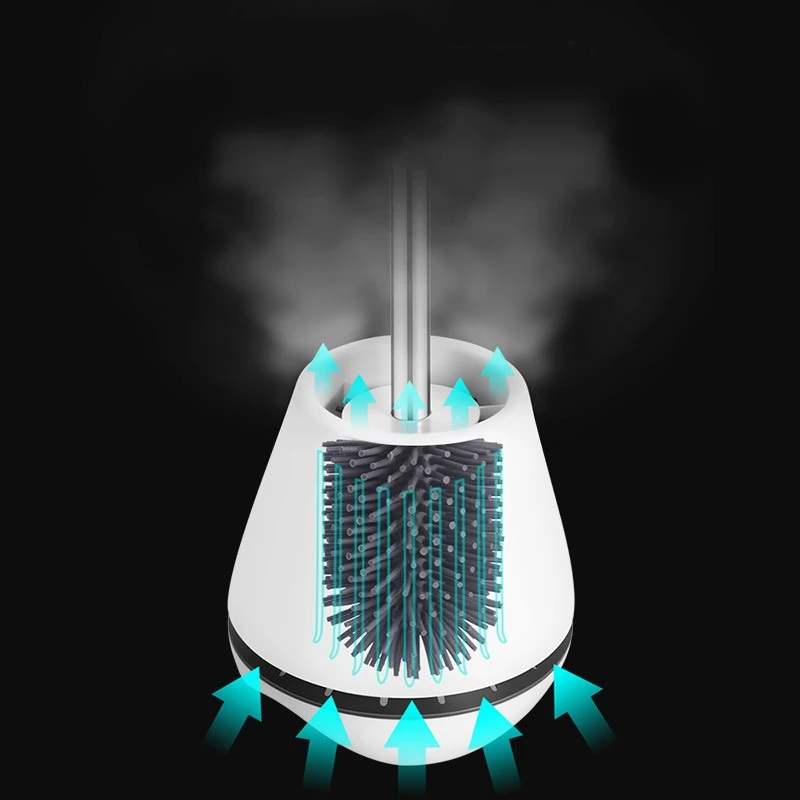 Набор щеток для унитаза и держателей Белая щетка для унитаза Силиконовая щетина Набор щеток для чистки ванной комнаты с пинцетом и ручкой