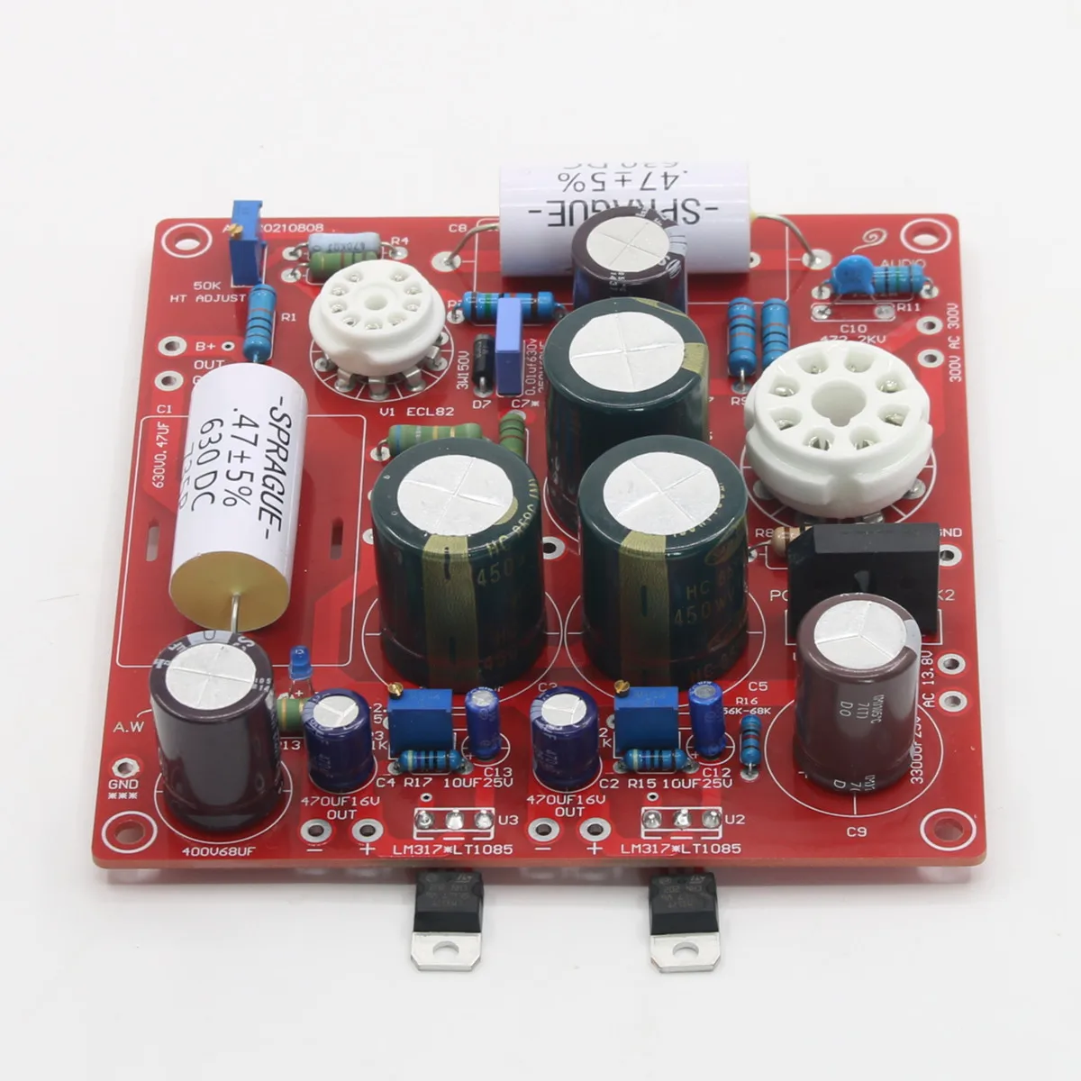 

MK2 ECL82+6X5 Vacuum Tube Regulated Power Supply Board Refer to AUDIO NOTE M2 Preamplifier Circuit