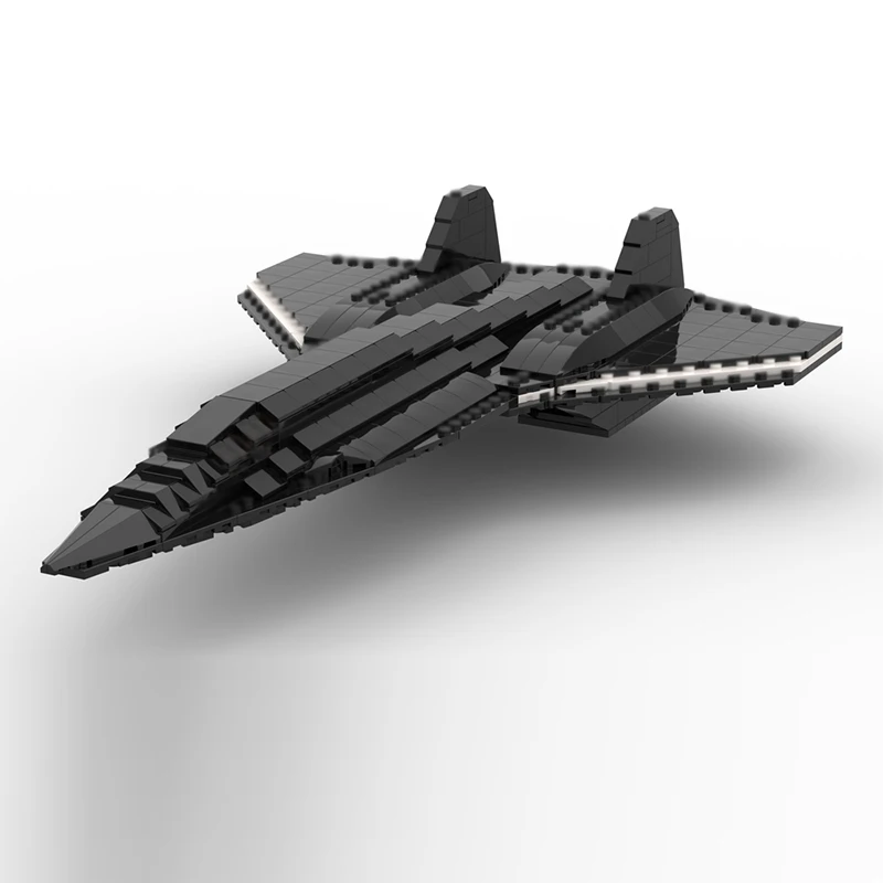 Modèle de film populaire MOC briques de construction film combattant Jets technologie modulaire cadeaux vacances assembler enfants jouets costume