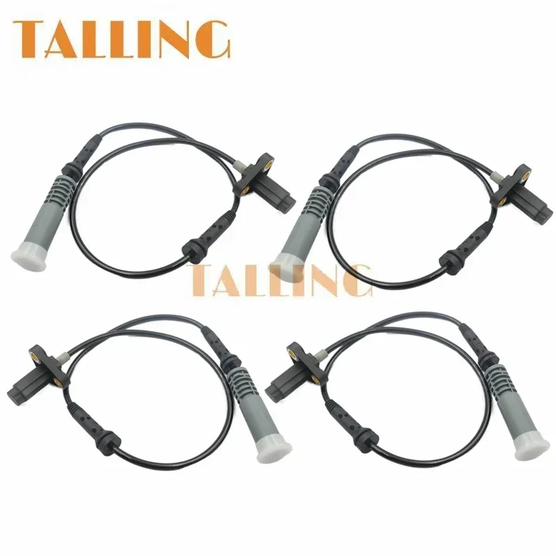 4PCS Front Rear Left/Right ABS Wheel Speed Sensor For BMW 7 E38 730 740 750 728 735 725 New 34521182159 34521182160