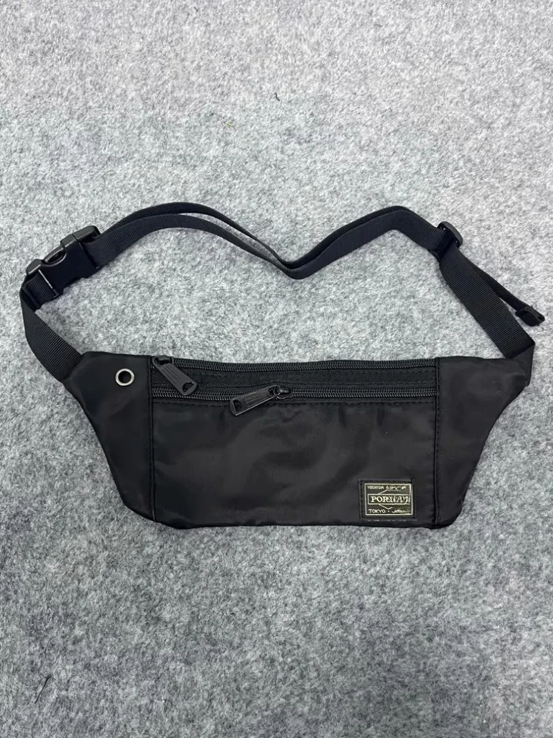 

Port Men's Waterproof Nylon Waist Bag for Outdoor Sports Cycling Travel Durable Phone Fanny Pack