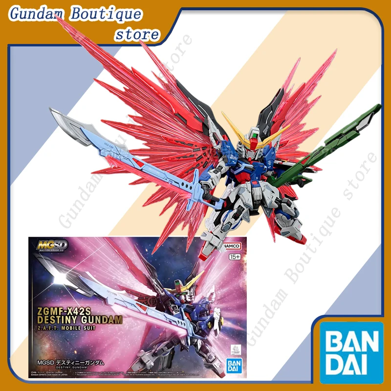 

Оригинальная сборная модель Bandai MGSD ZGMF-X42S Destiny Gundam: Аниме-фигурка робота, коллекционная модель, игрушка, украшение, подарок для детей