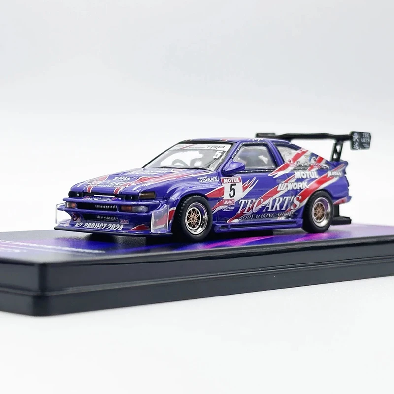 

В наличии 1:64 INNO Sprinter Trueno AE86 N2 Project от Tec Art коллекционные модели автомобилей, коллекционные игрушки