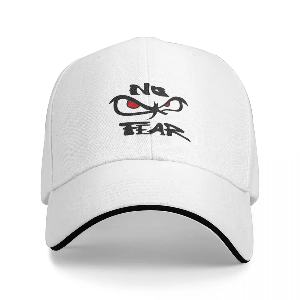 Best Seller No Fear Brand Cap Casual Baseball Caps Adjustable Hat Hip Hop Summer Unisex Baseball Hats Customizable Polychromatic