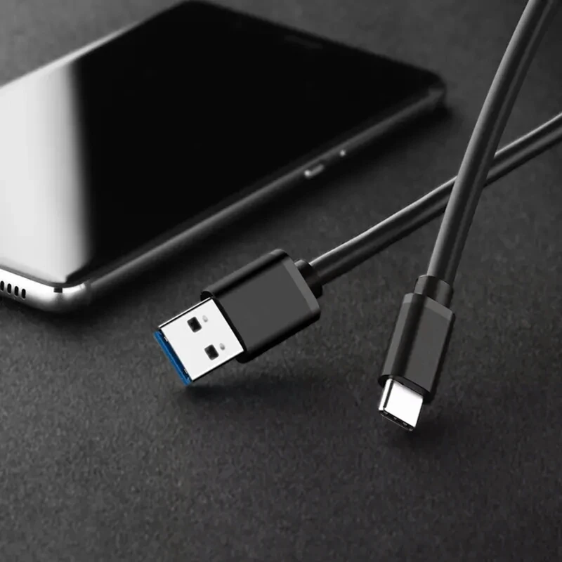 Cable del USB C, tipo C carga rápida del cable 5A, USB-A 2.0 cargador rápido USB C, para S20