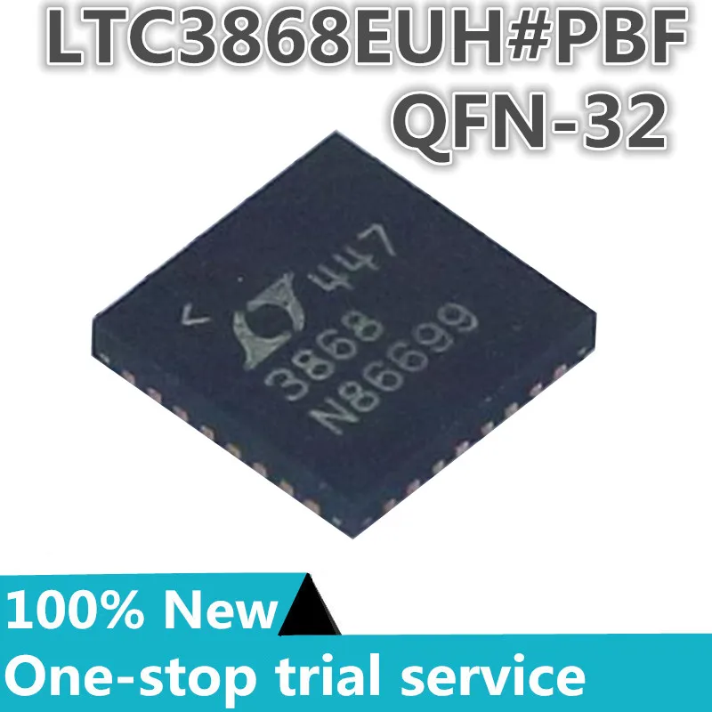 

2-100pcs %New original LTC3868EUH LTC3868EUH#TRPBF LTC3868EUH#PBF Silk screen 3868 QFN-32 DC-DC power chip