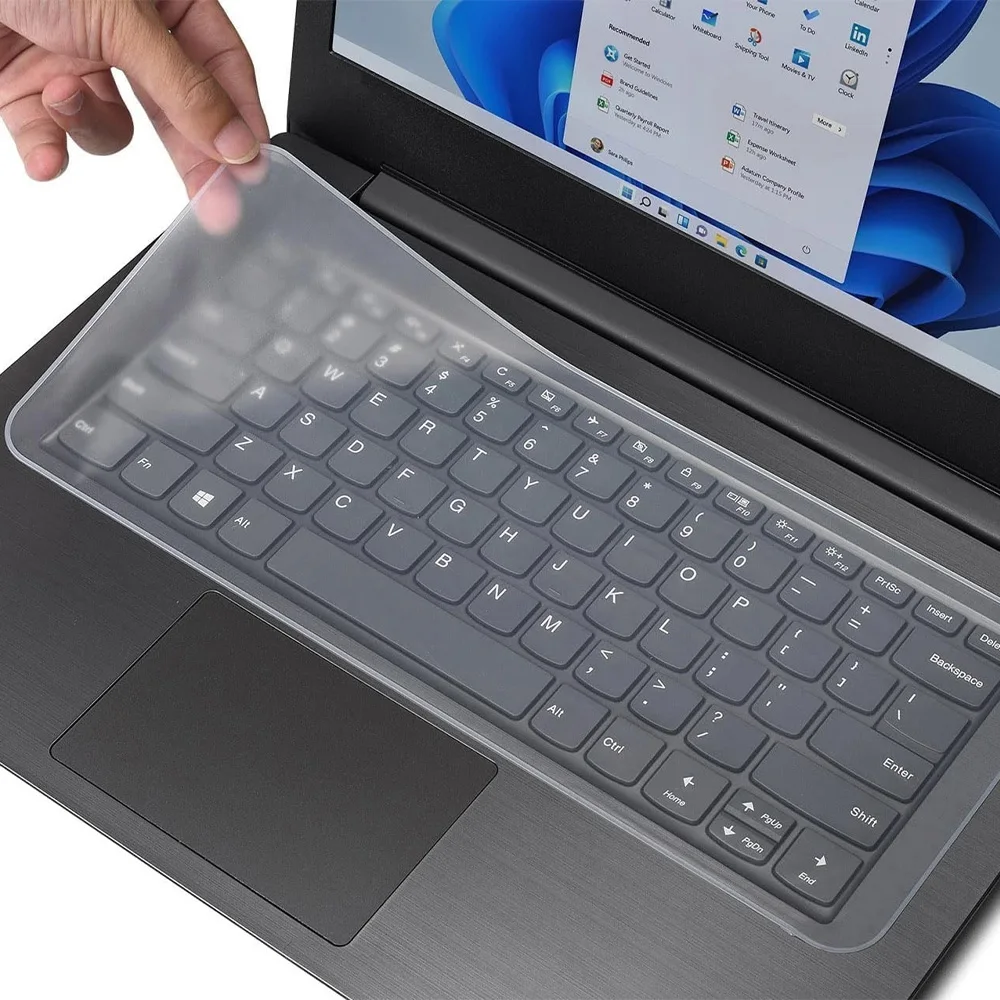 

Clear Keyboard Cover For MacBook Air 13.6 15.3 M4 M3 M2 M1 13 14 15 16 17 inch Universal Laptop Notebook Keyboard Silicone Cover