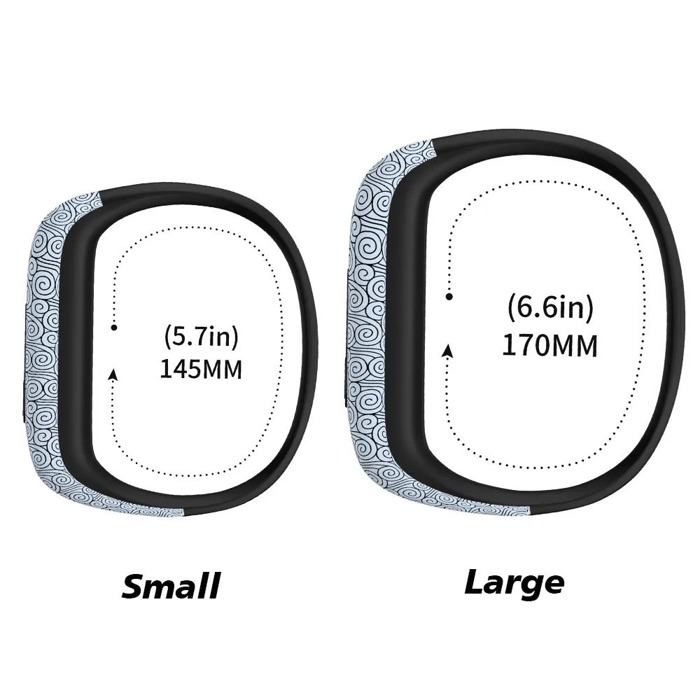 Cinturino da polso sportivo di grandi/piccole dimensioni per Garmin Vivofit JR Band sostituzione cinturino in Silicone morbido e per cinturino Garmin Vivofit 3