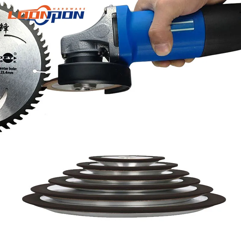 75/100/125/150mm Diamant Schleifen Rad Disc Kreis Grit 150-320 für Wolfram Stahl fräsen Cutter Werkzeug Spitzer Grinder – Detail 7