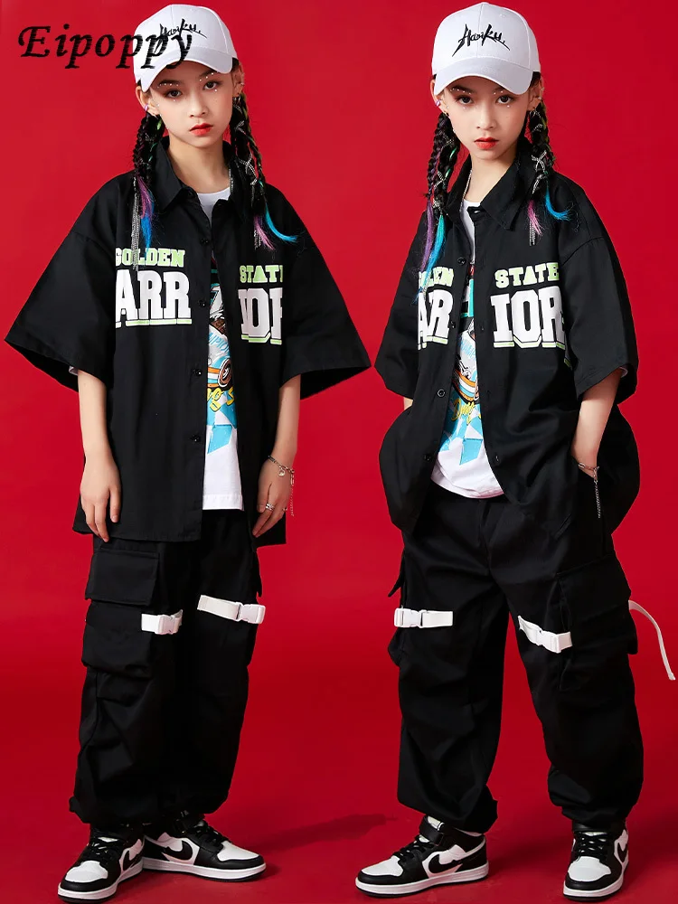 أزياء الهيب هوب العصرية للأطفال ، أزياء الجاز للبنات ، ملابس الأولاد ، علامة تجارية للأزياء