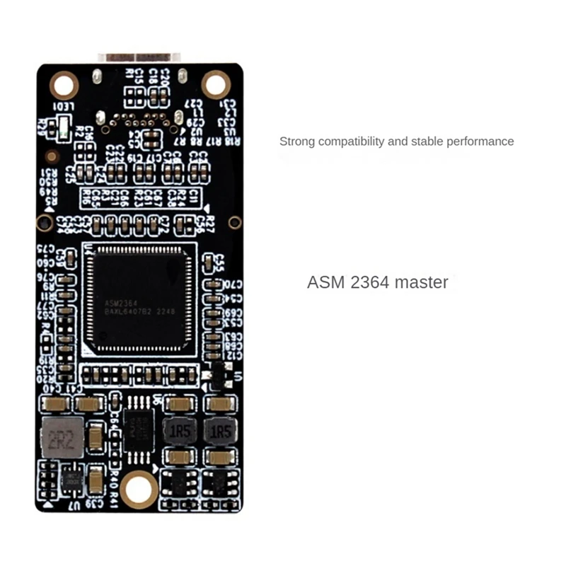 NVME To USB 3.2 Type-C Adapter M2 NVME SSD Adapter PCB 49X22mm Support M2 Nvme SSD 2230/42/60/80