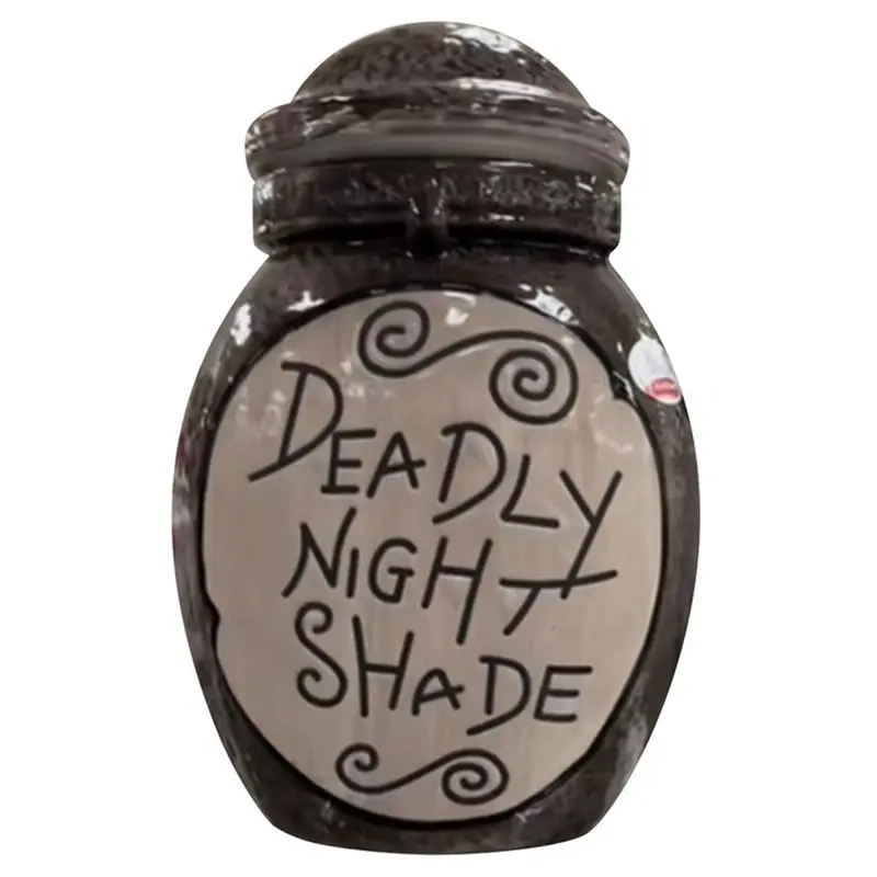 

Resin Craft Magic Potion Jar Desktop Ornament Halloween Decoration Party Scene Shade Jar-A68E