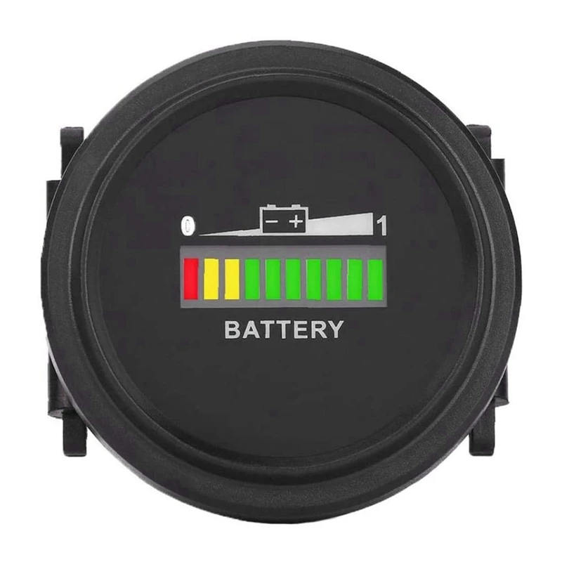 12V/24V/36V/48V/72V LED Digital Battery Indicator Waterproof Meter Gauge Battery Indicator for Go-Lf Ca-Rt