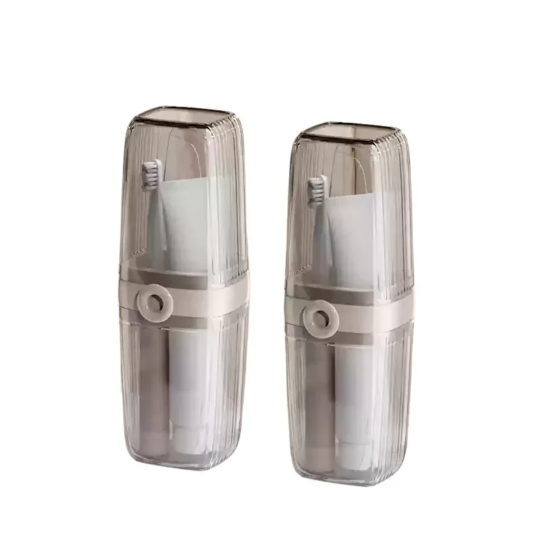 

Travel Wash Set 3-in-1 Mouthwash Cup Portable Electric Toothbrush Storage Box