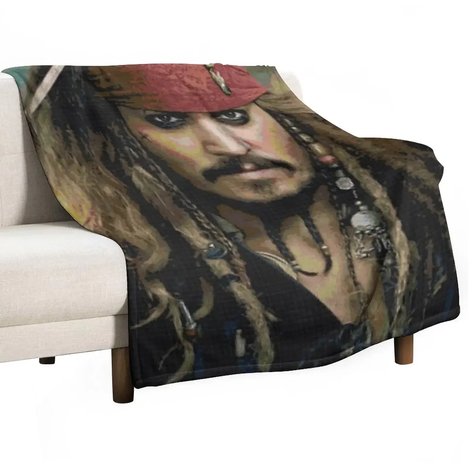 wallpaper Depp Cool Throw Blanket bed plaid Travel for sofa Blankets