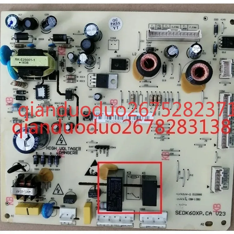 Suitable for Damini refrigerator BCD-515WKSD SEDK60XP.CA main board power supply, computer, circuit board