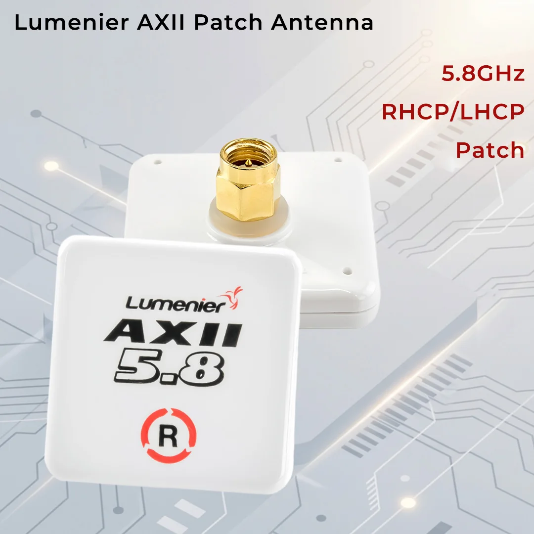 

Антенна Lumenier AXII Patch 5.8ГГц LHCP/RHCP
