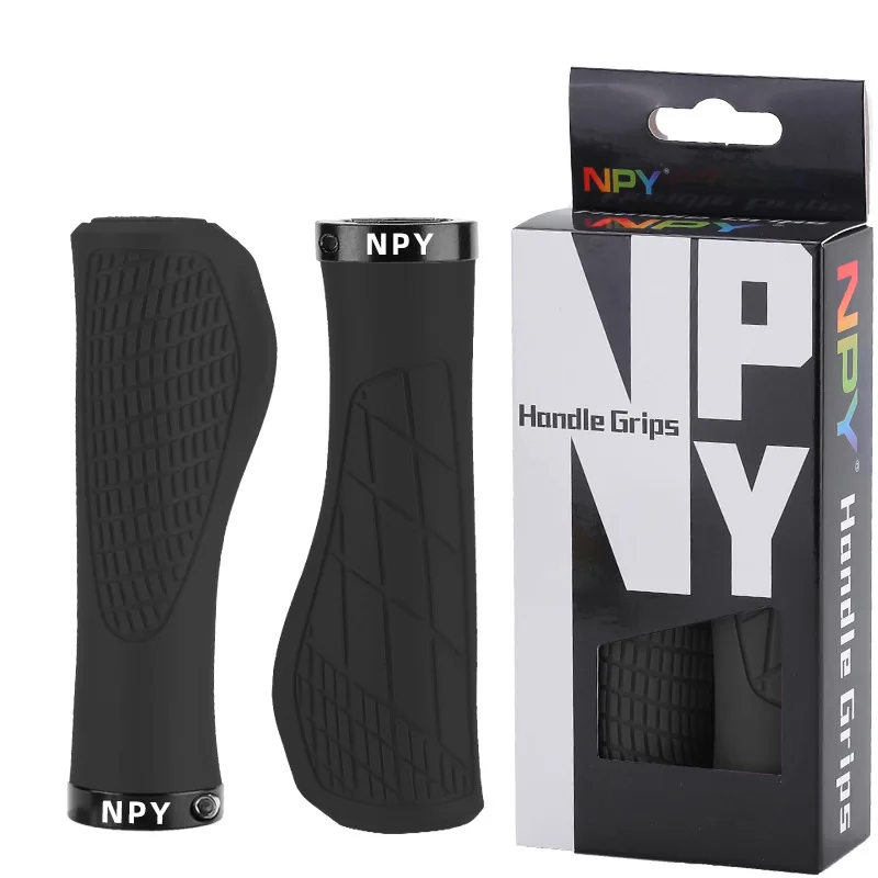 Fietsstuur Grip Lock Op Mountainbike Grip Zacht Rubber MTB Manchetten 22.2mm Fiets Handvat Cover antislip Fiets Handvatten