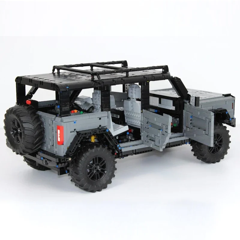 New Technical MOC-170119 Bronco Everglades 1:8 RC Splicing Building Block Brick Model Creative Kids Assembly Children Toys Gifts