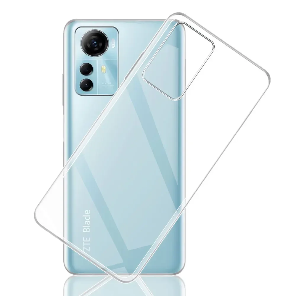 For ZTE Blade V41 Smart Case Clear Silicone Soft TPU Phone Case Cover For ZTE Blade V41 Smart Funda  V41Smart Transparent Coque