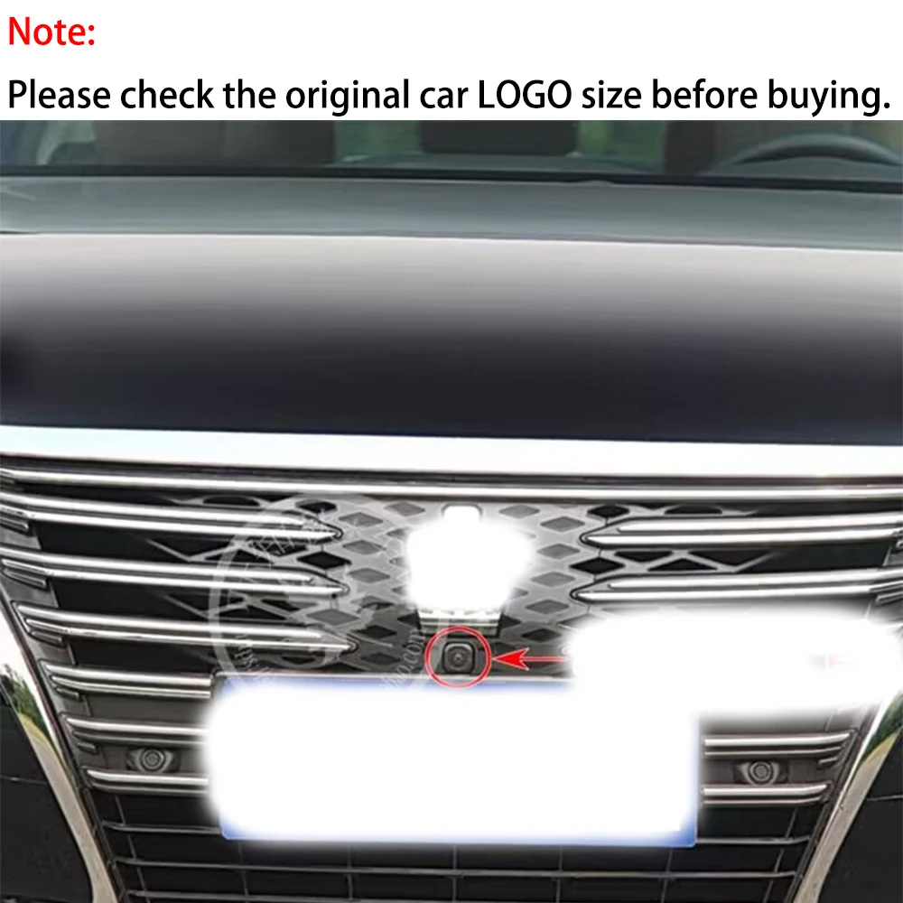 ZJCGO 480P 150° LOGO Car Parking Front View Camera Waterproof for Toyota Crown S210 Facelift 2015 2016 2017 2018