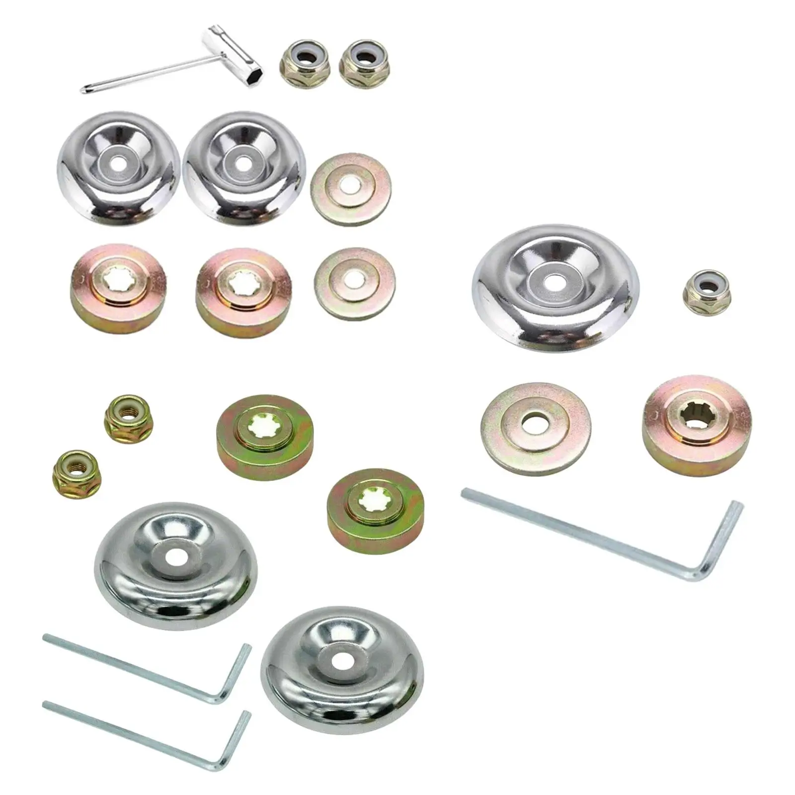 Imagem -02 - Escova Cortador Lâmina Adaptador Acessório Kit de Manutenção para Grama Aparador String Trimmer Escova Cortador Lawnmower Parte