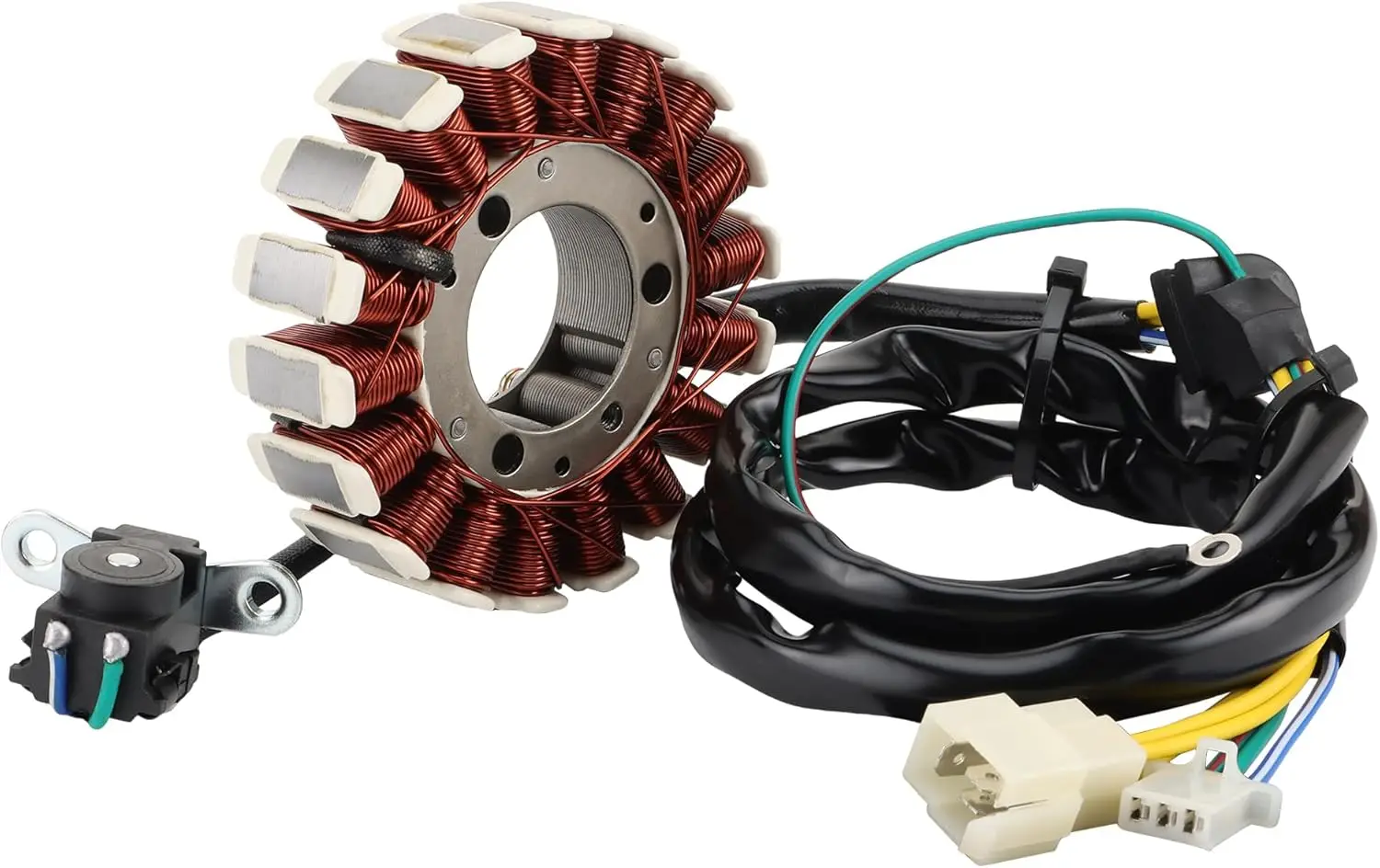 Estator magnético de 18 bobinas de repuesto para estator de motor, compatible con CBF250 CBX250 2004 - 2010 CBF 250 CBX 250 Xr250 Tornado