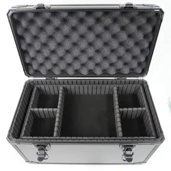 Kit de película automotriz, equipo de seguridad de plástico ABS, caja de herramientas portátil, resistente a impactos, con caja de espuma precortada