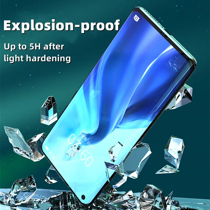 UV Screen Protector For Samsung Galaxy S24 S23 Ultra S22 Plus UV HD Hydrogel Film For Sam S23 S22 S21 S20 NOTE 10 Plus Note 20